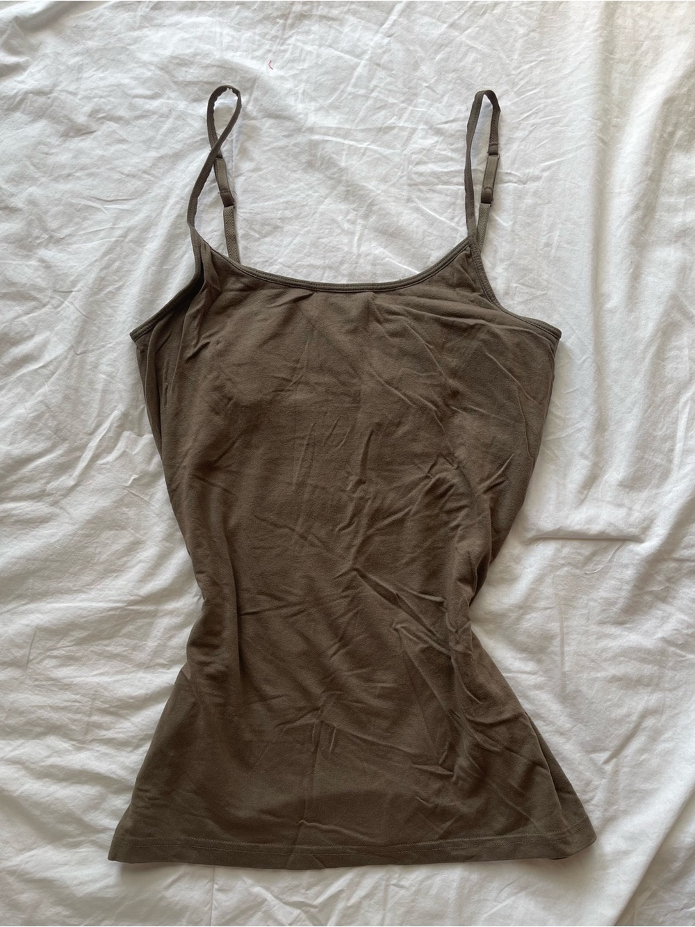 Kirkland Signature Brown Spaghetti Strap Tank